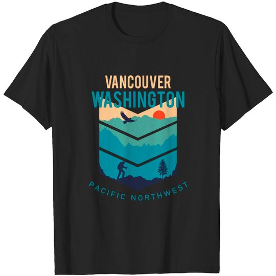 Discover Vancouver Washington Native Hometown Pacific Northwest T-Shirt