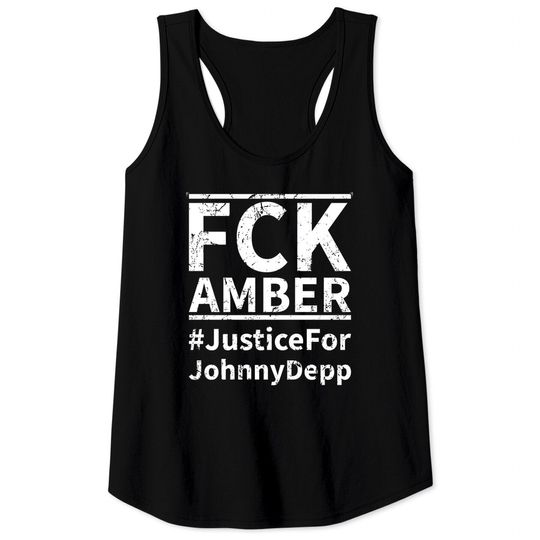 Discover Justice For Johnny Depp FCK Amber Classic Tank Tops