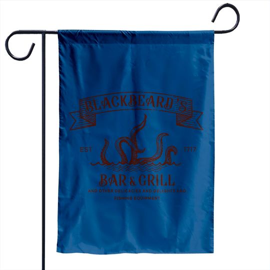 Discover Black Beard's Bar and Grill - Garden Flag