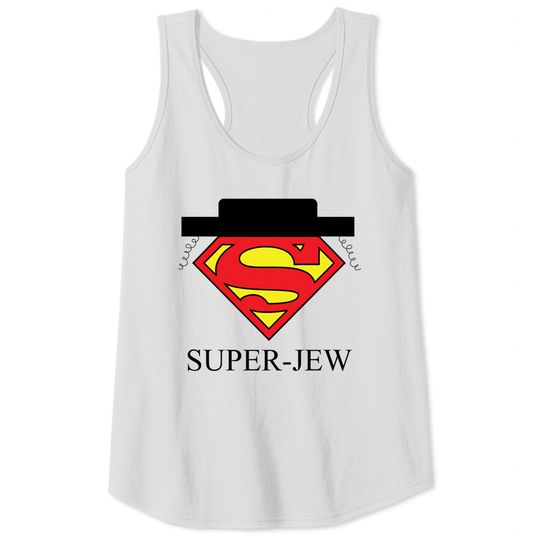 Discover Super Jew Classic Essential Tank Tops