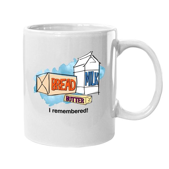 Discover Loaf of Bread, Milk, and Butter - Mugs
