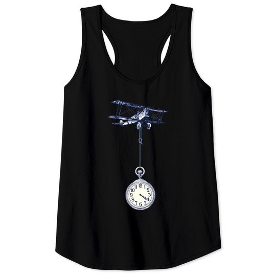 Discover Time Flies - Clock - Tank Tops