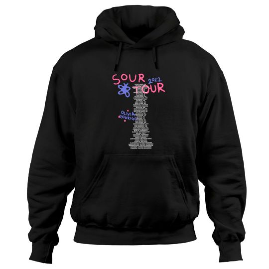 Discover Olivia Rodrigo 2022 Sour Tour Hoodie