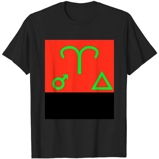 Discover Synergy charger for Aries T-Shirts