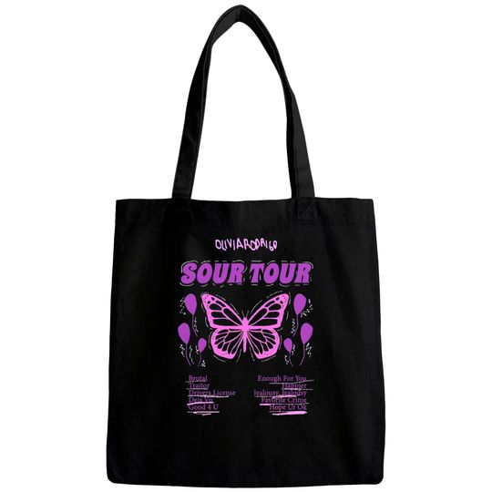 Discover Olivia Rodrigo The Sour Tour 2022 Bags , Olivia Rodrigo Bags, Sour Tour 2022 Bags