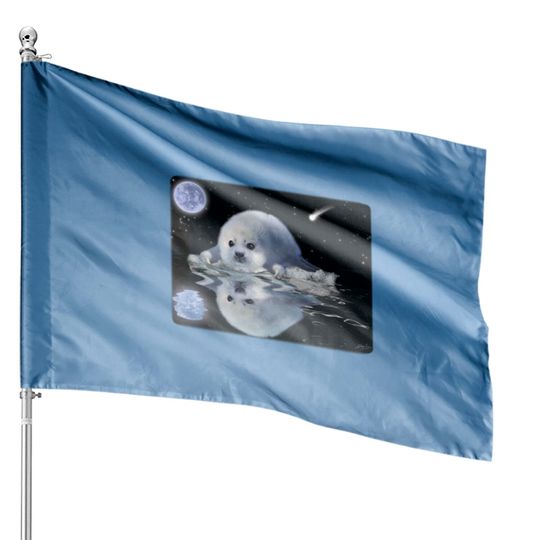 Discover DESTINY HARP SEAL House Flags
