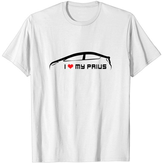 Discover I love my Prius T-shirt