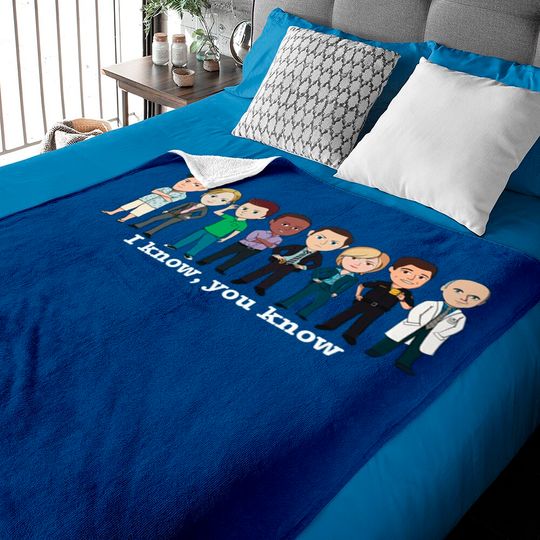 Discover I know, you know Team Psych Green - Psych - Baby Blankets