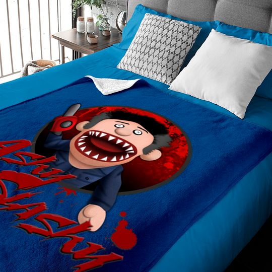 Discover Ashy Slashy - Ash Vs Evil Dead - Baby Blankets