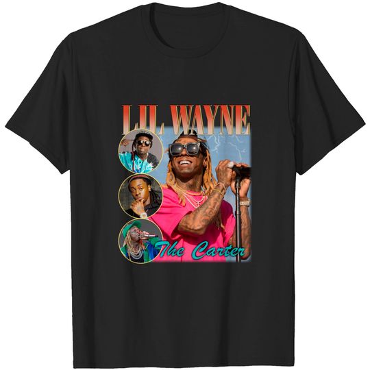 Discover Lil Wayne Vintage Inspired T Shirt 90s Bootleg Rap Tee Shirt Old School