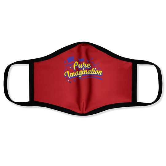 Discover Pure Imagination - Willy Wonka - Willy Wonka - Face Masks