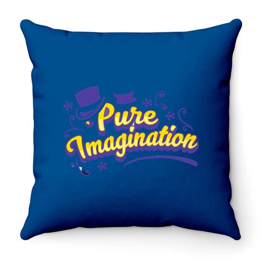 Discover Pure Imagination - Willy Wonka - Willy Wonka - Throw Pillows