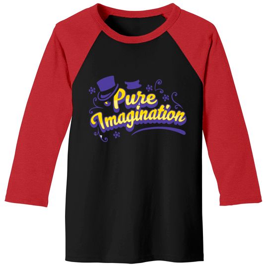 Discover Pure Imagination - Willy Wonka - Willy Wonka - Baseball Tees