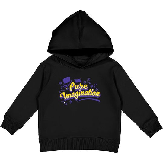 Discover Pure Imagination - Willy Wonka - Willy Wonka - Kids Pullover Hoodies