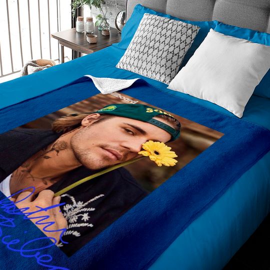 Discover Justin Bieber Signature Tour 2022 Baby Blankets