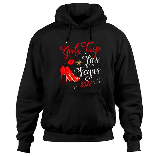 Discover Las Vegas Girls Trip 2022 Hoodies For Women Birthday Squad Sweatshirt