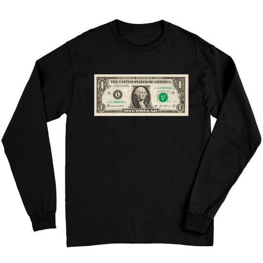 Discover One dollar bill Long Sleeves