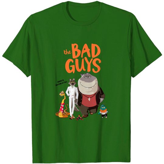 Discover The Bad Guys 2022 Film Movie Shirt, The Bad Guys Shirt