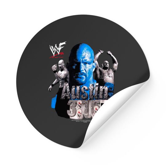 Discover 1998 Stone Cold Vintage Stickers Steve Austin