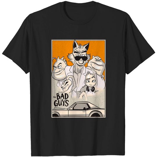 Discover The Bad Guys 2022 Film , The Bad Guys Movie 2022 Classic T-Shirt