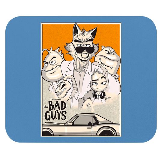 Discover The Bad Guys 2022 Film , The Bad Guys Movie 2022 Classic Mouse Pads