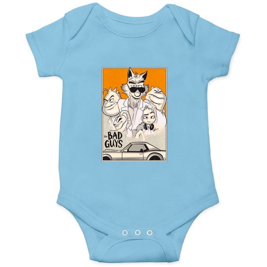 Discover The Bad Guys 2022 Film , The Bad Guys Movie 2022 Classic Onesie