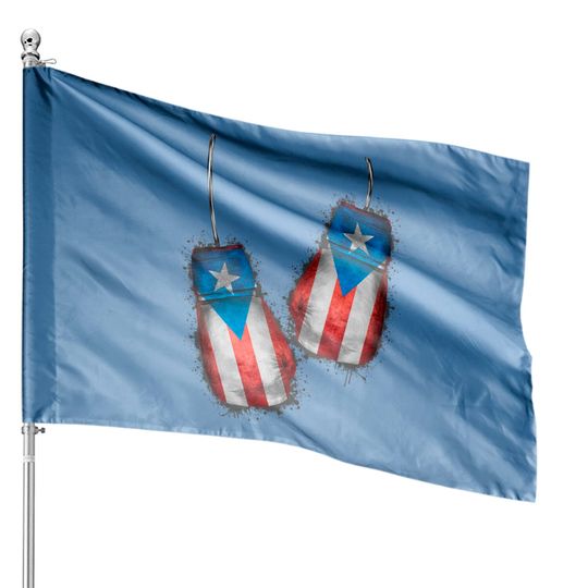 Discover Boricua Boxers | Boxing Fans Gloves Puerto Rico Flag House Flags
