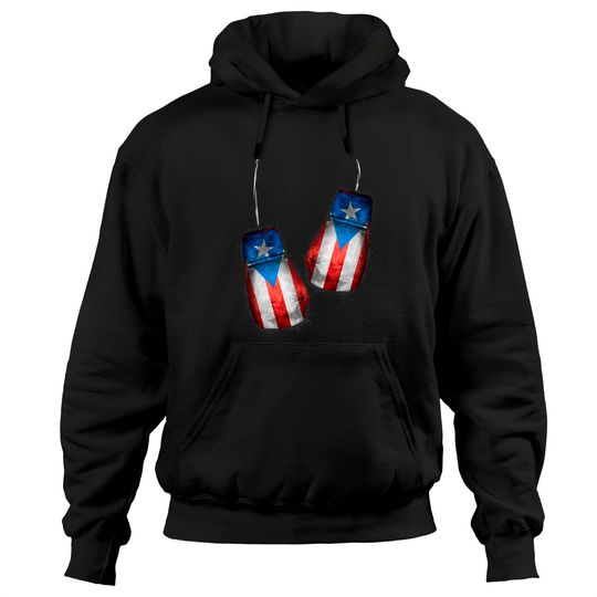 Discover Boricua Boxers | Boxing Fans Gloves Puerto Rico Flag Hoodies