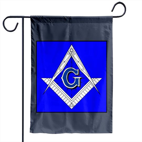 Discover Masonic Square and Compass Garden Flags