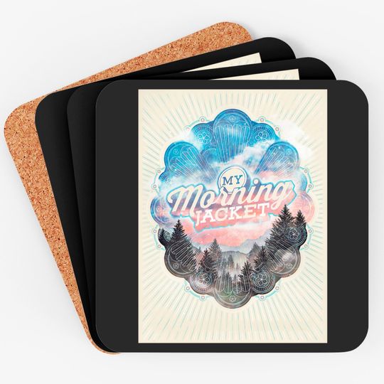Discover My Morning Jacket Vintage Art - Morningjacket - Coasters