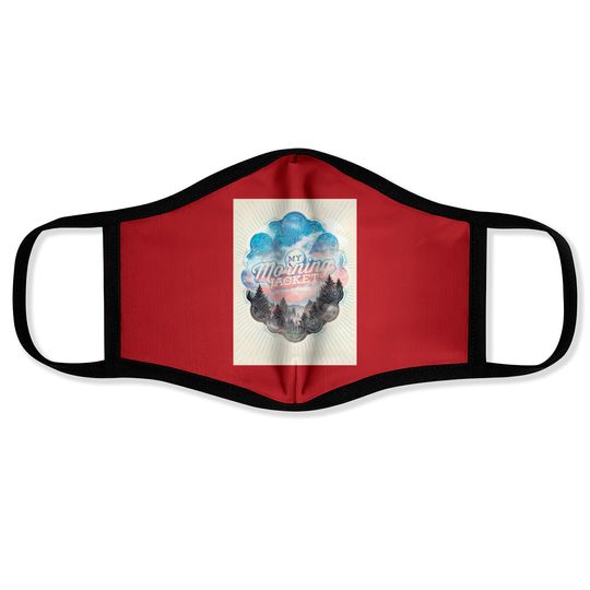Discover My Morning Jacket Vintage Art - Morningjacket - Face Masks