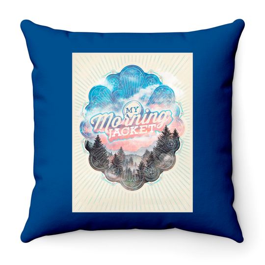 Discover My Morning Jacket Vintage Art - Morningjacket - Throw Pillows