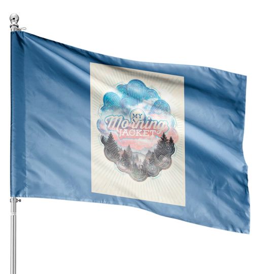 Discover My Morning Jacket Vintage Art - Morningjacket - House Flags