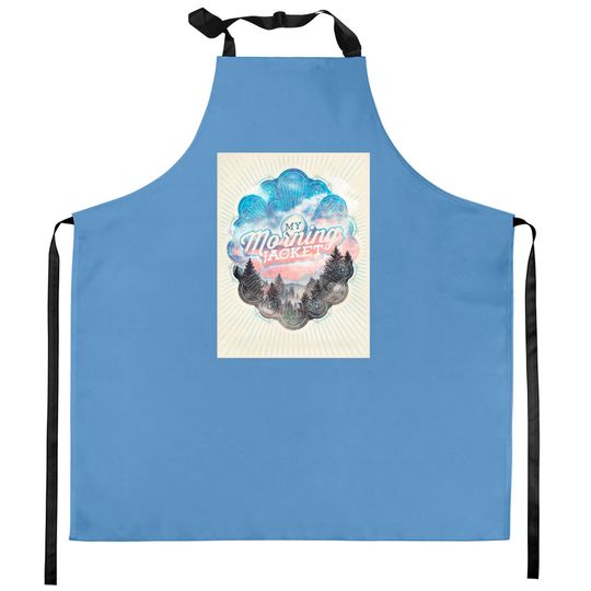 Discover My Morning Jacket Vintage Art - Morningjacket - Kitchen Aprons