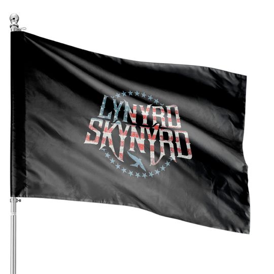 Discover Lynyrd Skynyrd Unisex House Flag: Stars & Stripes