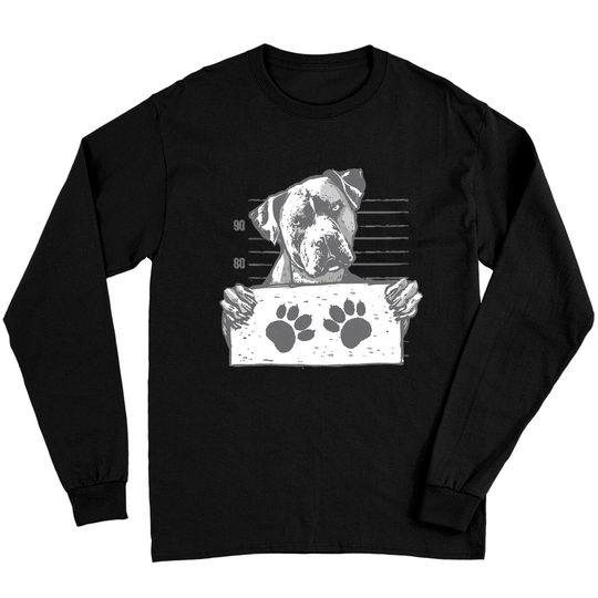 Discover Mugshot Dog M U G S H O T D O G Long Sleeves
