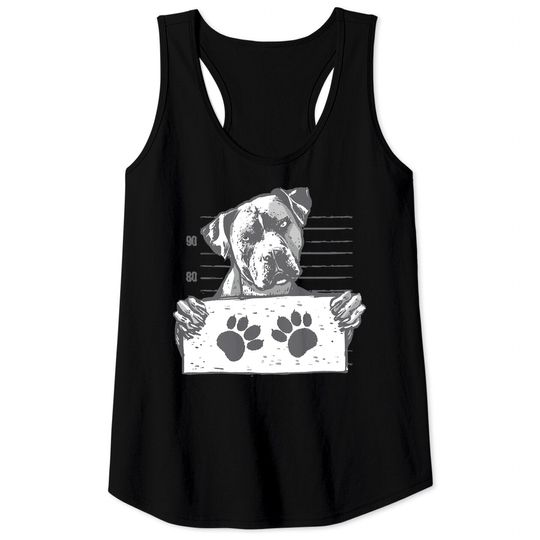 Discover Mugshot Dog M U G S H O T D O G Tank Tops