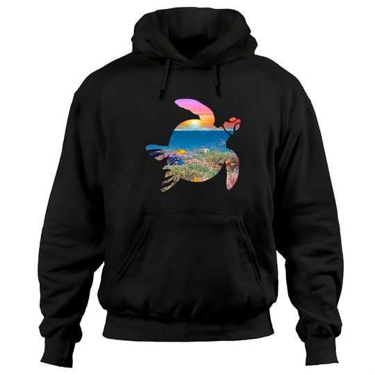 Discover Sea Turtle Design Sea Turtle Reef Hoodies