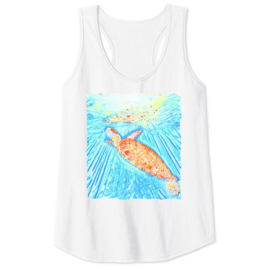 Discover Sea Turtle Sea Turtle Tank Tops