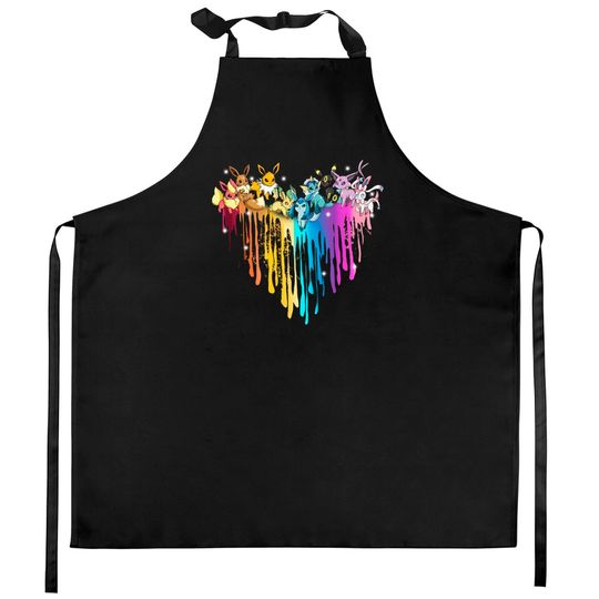 Discover Pokemon Eevee Evolution Kitchen Aprons