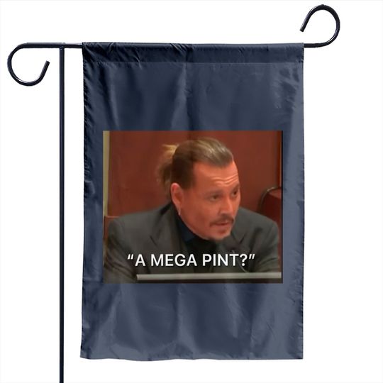 Discover A Mega Pint Johnny Depp Garden Flags,Justice For Johnny Depp Garden Flag