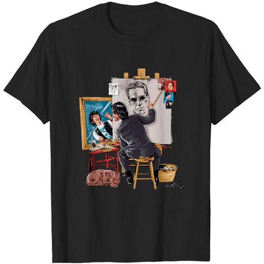 Discover Keanu Triple Self Portrait - Keanu Reeves - T-Shirt