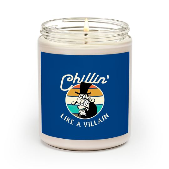 Discover Chillin Like A Villain - Cartoon Villain - Scented Candles
