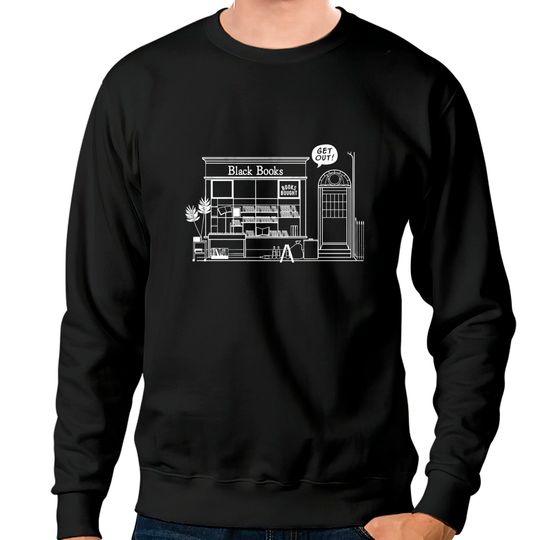 Discover Get Out! - Black Books - Sweatshirts