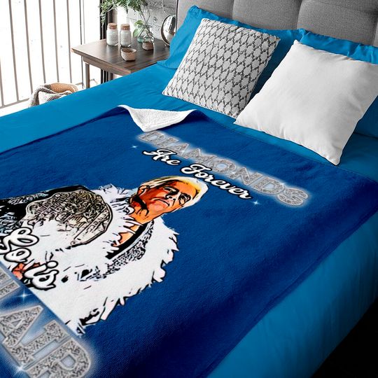 Discover Diamonds are forever - Ric Flair - Baby Blankets
