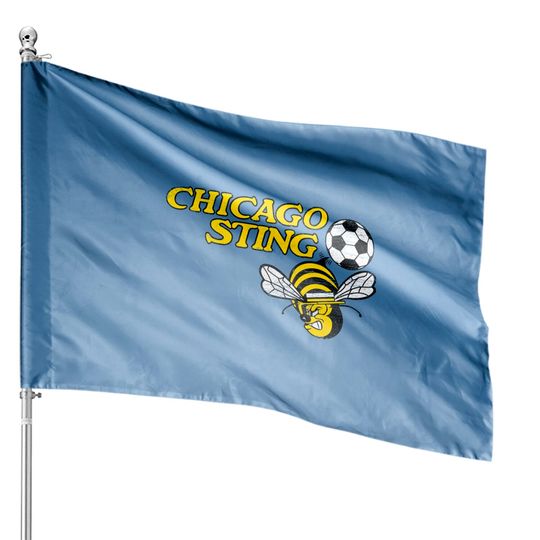 Discover Chicago Sting Vintage - Chicago Sting - House Flags