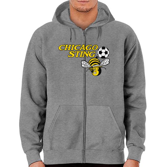 Discover Chicago Sting Vintage - Chicago Sting - Zip Hoodies