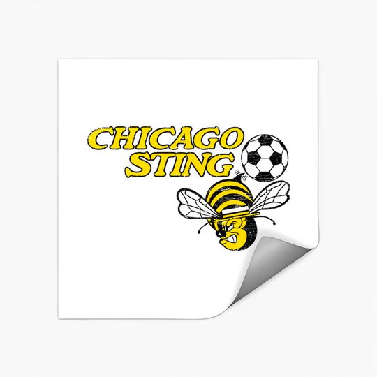 Discover Chicago Sting Vintage - Chicago Sting - Stickers