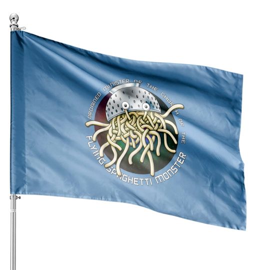 Discover Flying Spaghetti Monster House Flags