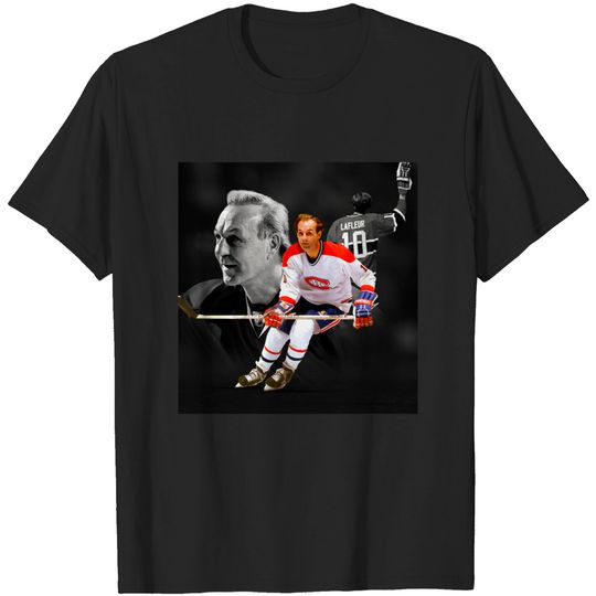 Discover Guy Lafleur 10 Canadian Hockey Legend Classic T-Shirt